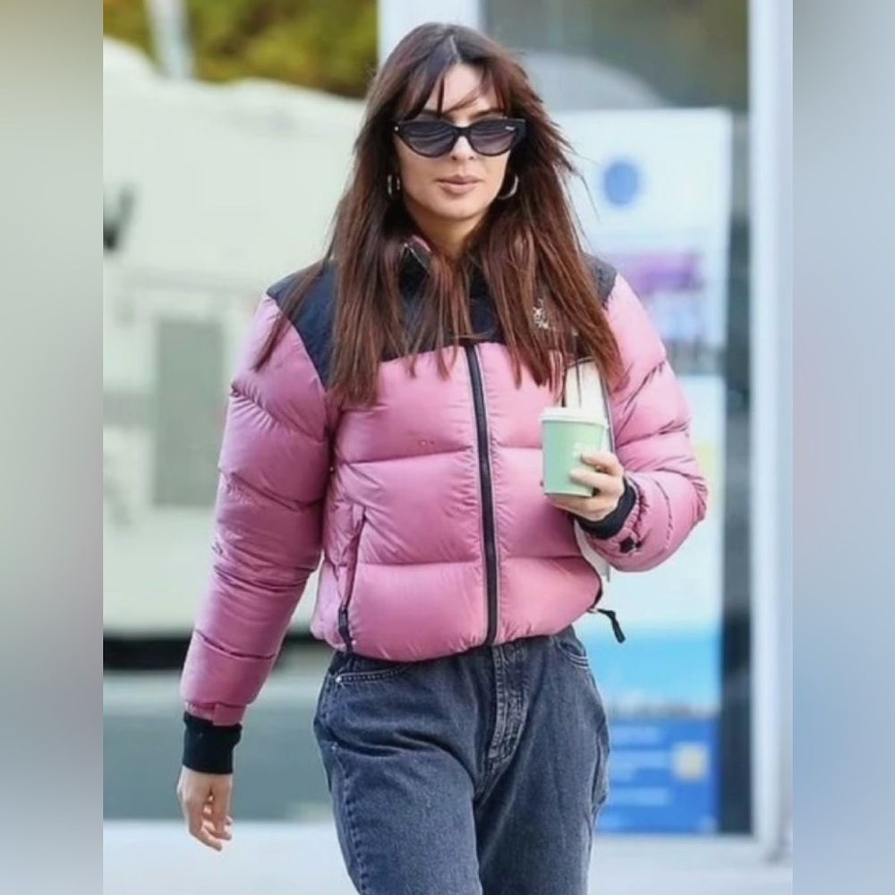 🩷 THE NORTH FACE WOMENS 1996 RETRO NUPTSE JACKET - PINK - SIZE S